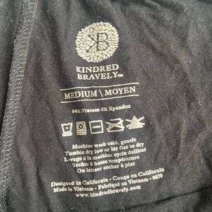 Kindred Bravely black  Pull On Straight Pants Viscose medium